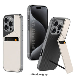 DIGITALSTAR Detachable Leather Magnetic Card Holder iPhone 16 Series Case