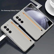 Digital star Compatible for Galaxy Z Fold 6 Case S Pen Fold Edition without Front Glass, Silky Liquid PC Matte Bumper Cover Case for Samsung Galaxy Z Fold 6