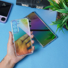 DIGITAL STAR Gradient Aurora Clear Case - Samsung
