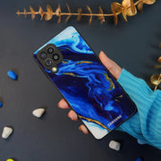 DIGITAL STAR Ocean Water Waves Pattern Marble Case - Samsung