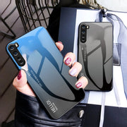 DIGITAL STAR Gradient Soft Edge Glass Back Case - OnePlus