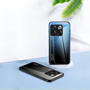 DIGITAL STAR Gradient Soft Edge Glass Back Case - OnePlus