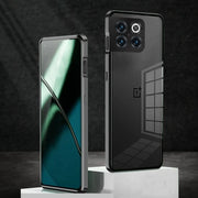 DIGITAL STAR Metal Frame Glass Case - OnePlus