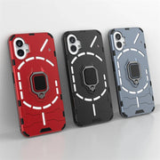 DIGITAL STAR Shock Lock Armor Magnetic Ring Holder Case - Nothing