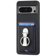 DIGITAL STAR Pixel 7a  Series Elite Wallet Guard Metal Bracket Case