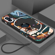 DIGITAL STAR Invincible Anti-Shock Astronaut Cartoon Case - Nothing