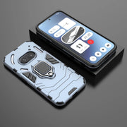 DIGITAL STAR Shock Lock Armor Magnetic Ring Holder Case - Nothing