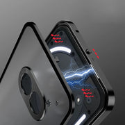 DIGITAL STAR Ultra Thin Metal Frame Glass Case - Nothing