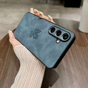 Digital star Vintage Maple Leaf Leather Case - Samsung