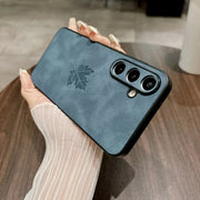 DIGITAL STAR Vintage Maple Leaf Leather Case - Samsung