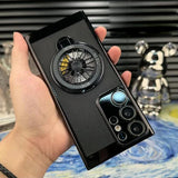 DIGITAL STAR  Spin Rotating Wheel Stand Case - Samsung