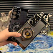 DIGITAL STAR  Spin Rotating Wheel Stand Case - Samsung