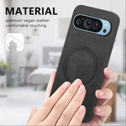 DIGITAL STAR Premium Leather Magnetic MagSafe Case - Google