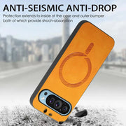 DIGITAL STAR Premium Leather Magnetic MagSafe Case - Google