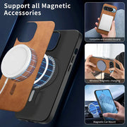 DIGITAL STAR Premium Leather Magnetic MagSafe Case - Google