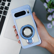 DIGITAL STAR Transparent Rotating Ring Stand Case - Google