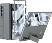 Ultra Thin Case/Cover with Foldable Kick Stand & Front Glass Protector for Samsung Galaxy Z Fold6