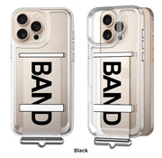 DIGITAL STAR  Transparent Clear Shock Proof Back Case/Cover with Strap for iPhone 16