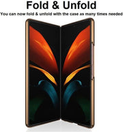 DIGITAL STAR Designer Hard Back Case/Cover for Samsung Galaxy Z Fold 4 5g / Z Fold 4 Case Cover (Polycarbonate| Glass)