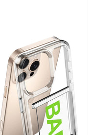 DIGITAL STAR  Transparent Clear Shock Proof Back Case/Cover with Strap for iPhone 16