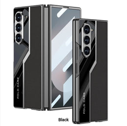 DIGITAL STAR Ultra Hybrid Premium Leather Case for Samsung Galaxy Z Fold 3