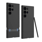 DIGITAL STAR Samsung Galaxy S24  Ultra   Duo Tone Shockproof 360 Full Protection Frosted Design Case