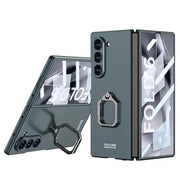 DIGITAL STAR  Ultra Hybrid Premium Case Compatible with Samsung Galaxy Z Fold 6 Case with Ring Holder 360°Rotate,Slim Scratch Resistent Kickstand Ring Stand for Samsung Galaxy Z Fold 6
