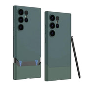 DIGITAL STAR Samsung Galaxy S24  Ultra   Duo Tone Shockproof 360 Full Protection Frosted Design Case