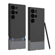 DIGITAL STAR Samsung Galaxy S24  Ultra   Duo Tone Shockproof 360 Full Protection Frosted Design Case