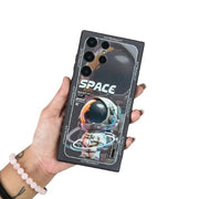 DIGITAL STAR Samsung Galaxy S10 Lite Soft Flexible TPU Shockproof Protective Stellar Space Astronaut Case