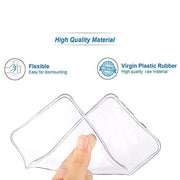 DIGITAL STAR Silicone Crystal Clear Shockproof Back Cover Case Compatible with OnePlus Nord CE 5G 2021 Transparent