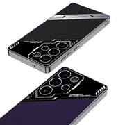 DIGITAL STAR Back Cover Case Compatible with Samsung Galaxy S25 Ultra Shockproof Protective Echo Pro Leather