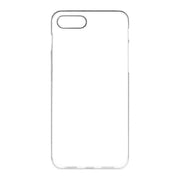 DIGITAL STAR Soft & Flexible Back Cover Compatible With Apple iPhone 8 Plus and Apple iPhone 7 Plus (Transparent)