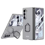 DIGITAL STAR  Ultra Hybrid Premium Case Compatible with Samsung Galaxy Z Fold 6 Case with Ring Holder 360°Rotate,Slim Scratch Resistent Kickstand Ring Stand for Samsung Galaxy Z Fold 6