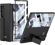 Ultra Thin Case/Cover with Foldable Kick Stand & Front Glass Protector for Samsung Galaxy Z Fold6