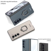 DIGITAL STAR  Ultra Hybrid Premium Case Compatible with Samsung Galaxy Z Fold 6 Case with Ring Holder 360°Rotate,Slim Scratch Resistent Kickstand Ring Stand for Samsung Galaxy Z Fold 6