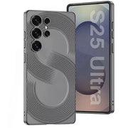 DIGITAL STAR Thin Fit Plating Leather Case Compatible with Samsung Galaxy S25 Ultra – Slim Shockproof Cover with Electroplated Frame & Camera Protection