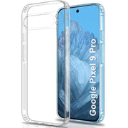 DIGITAL STAR  Google Pixel 9 Pro Ultra Clear Slim Back Cover Transparent