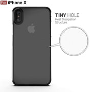 DIGITAL STAR iPhone X/XS Clear Case Compaqtible with | Soft Flexible Slim-Fit | Full Body 360 Protection Shock Proof TPU Back Cover (Transparent)