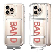 DIGITAL STAR Ultra Hybrid Premium Transparent Case for iPhone 16 Pro Max Case with Adjustable Wristband Holder, Raised Corners Bumper Shockproof Slim Fit Anti-Scratch Cover ( iPhone 16 Pro Max)