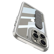 DIGITAL STAR Ultra Hybrid Premium Case for iPhone 16 Case with Adjustable Wristband Strap Plating, Raised Corners Bumper Shockproof Slim Fit