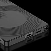 DIGITAL STAR Thin Fit Plating Leather Case Compatible with Samsung Galaxy S25 Ultra – Slim Shockproof Cover with Electroplated Frame & Camera Protection