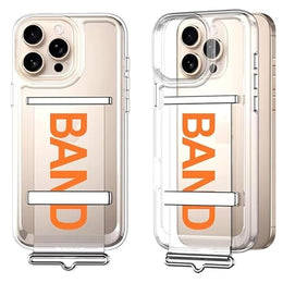 DIGITAL STAR Ultra Hybrid Premium Transparent Case for iPhone 16 Pro Max Case with Adjustable Wristband Holder, Raised Corners Bumper Shockproof Slim Fit Anti-Scratch Cover ( iPhone 16 Pro Max)