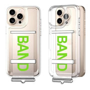 DIGITAL STAR Ultra Hybrid Premium Transparent Case for iPhone 16 Pro Max Case with Adjustable Wristband Holder, Raised Corners Bumper Shockproof Slim Fit Anti-Scratch Cover ( iPhone 16 Pro Max)