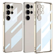 DIGITAL STAR Case for Samsung Galaxy S25 Ultra, Luxury Electroplated Phone Case Camera Protection Non Yellowing Soft Cover S25 Ultra