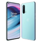 DIGITAL STAR Silicone Crystal Clear Shockproof Back Cover Case Compatible with OnePlus Nord CE 5G 2021 Transparent