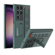 DIGITAL STAR Hybrid Premium Pc Case for Samsung Galaxy S24 Ultra   Back Case Cover with Wristband + Kickstand, Shockproof Protective Stand Compatible Only for Samsung S24  Case