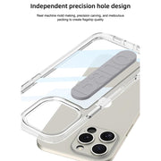 DIGITAL STAR Ultra Hybrid Premium Case for iPhone 16 Case with Adjustable Wristband Strap Plating, Raised Corners Bumper Shockproof Slim Fit