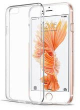 DIGITAL STAR Cover Compatible with iPhone 6, iPhone 6S Transparent Crystal Clear Soft & Slim Silicone TPU Back Cover [Transparent]