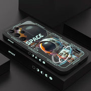 DIGITAL STAR Samsung Galaxy S10 Lite Soft Flexible TPU Shockproof Protective Stellar Space Astronaut Case